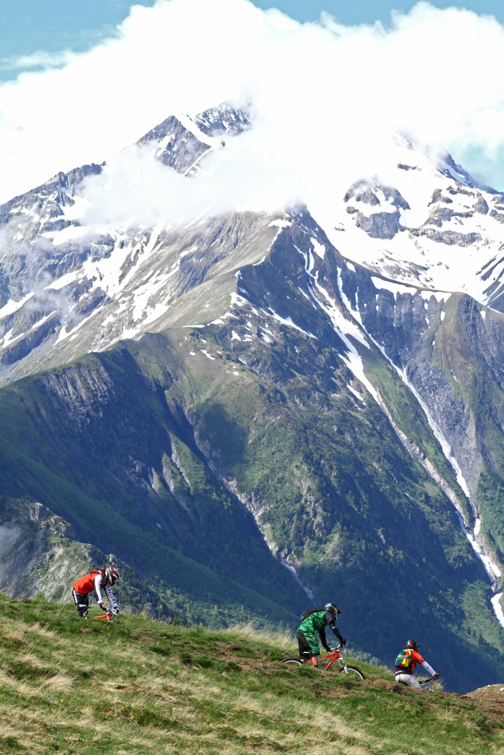mountain bike a Les 2 Alpes